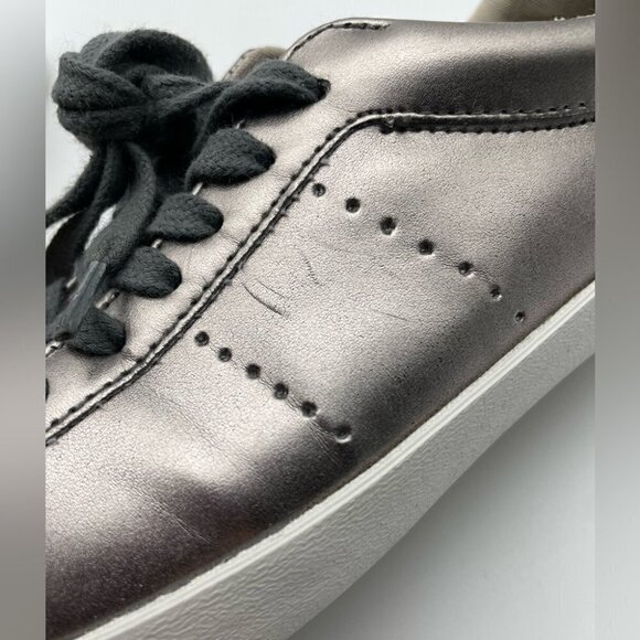 Zara Shiny Plimsolls, Sz 37 - Picture 10 of 14
